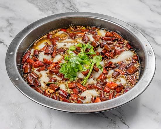 Fresh Chili and Sichuan Pepper Black Fish / 鲜椒麻麻黑鱼片